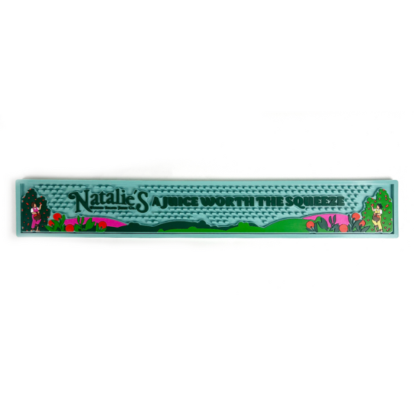 23”x3.5” Natalie's Bar Rail Mat – Natalie's Orchid Island Juice Company