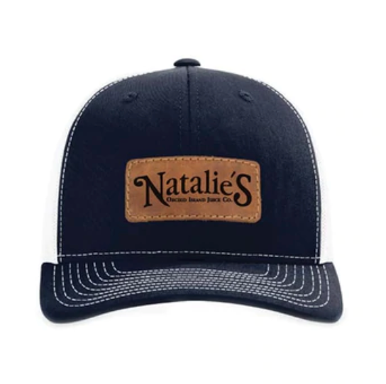 Natalie's Leather Patch Hat